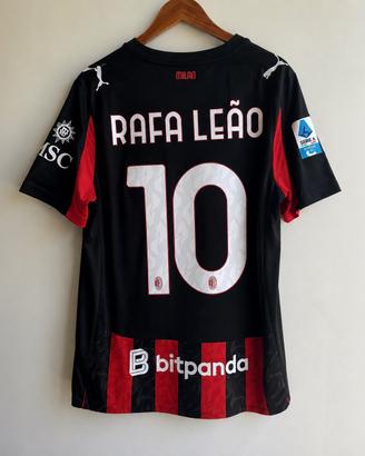 Maglia Milan Home Authentic 2025/26 Rafa Leão 10