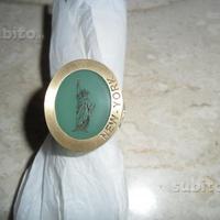 Anello in oro e argento