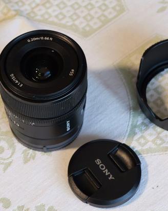 Sony 15mm. f/1.4 (e-mount aps-c)
