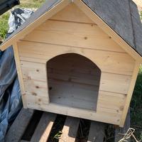 Cuccia per cani artigianale 85x65x90