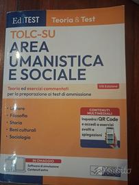 Libro per test tolc-su area umanistica e sociale