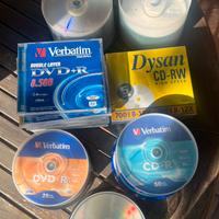Dvd e cd vergini