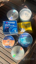 Dvd e cd vergini