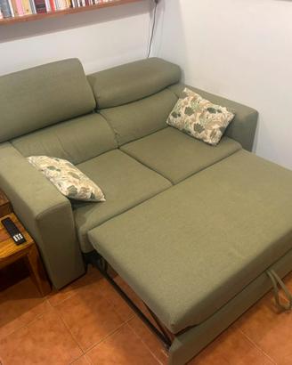 Divano due posti Dylan verde relax