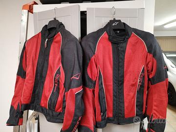 coppia giubbotti moto 