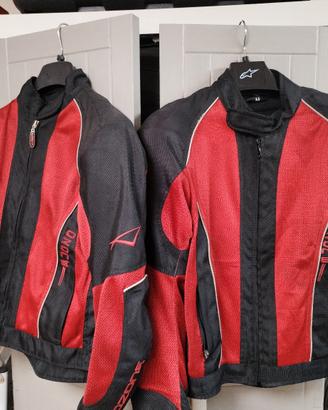 coppia giubbotti moto 