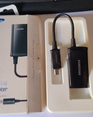 Connettore adattatore da micro USB MHL a HDMI HDTV