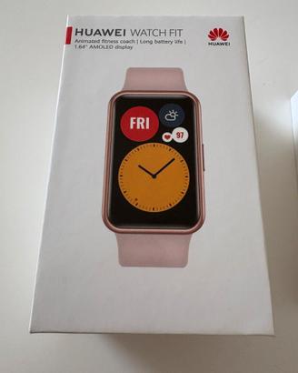 Huawei Watch Fit – Cinturino Rosa – Ottime condizi