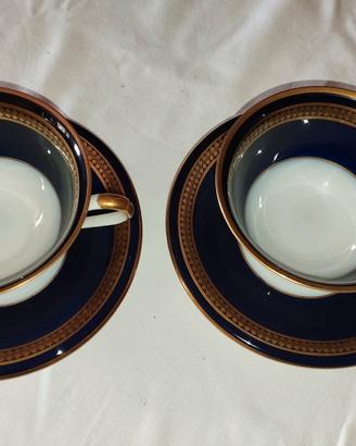 2 tazze da tè vintage porcellana bavarese