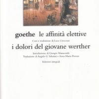 GOETHE Le affinità elettive - i dolori del giovane