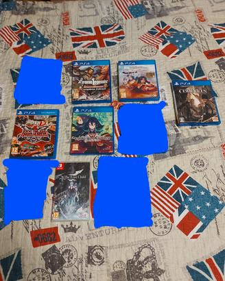 Videogiochi PS4, Switch, PSVita, PSP, Nintendo DS