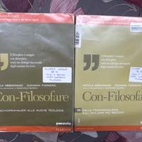 2 libri Con Filosofare (3A e 3B)