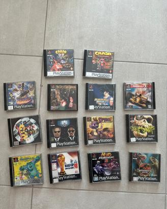 Lotto 14 giochi per Sony PlayStation 1 PS1