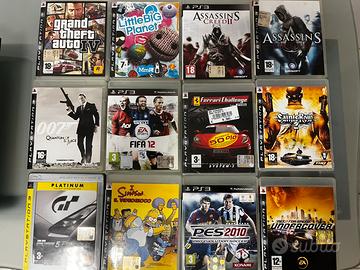 Lotto giochi PS3