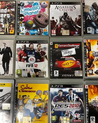 Lotto giochi PS3