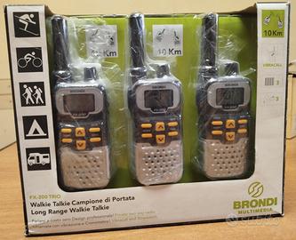 BRONDI FX-200 TRIO WALKIE TALKIE LONG RANGE (10KM)