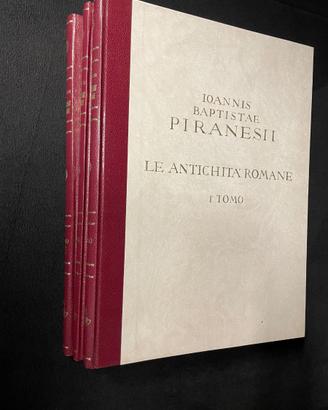 LIBRI  ANTICHITA' ROMANE - GIAN BATTISTA PIRANESI