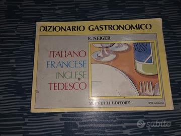 dizionario gastronomico