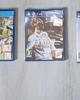 Bundle set giochi fifa per ps4/ps5