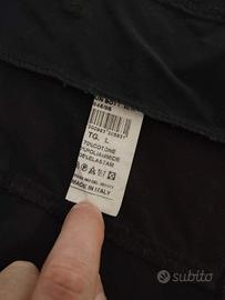 Giacca nera manica a tre quarti