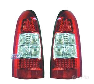 FANALI OPEL ASTRA G CARAVAN 97-04 LED ROSSO CROMAT