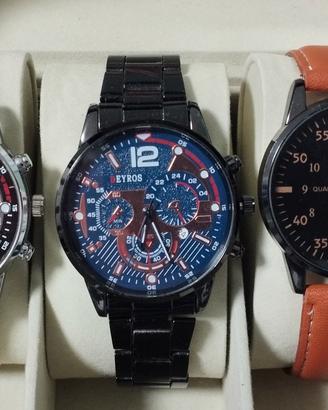 Lotto 3 orologi uomo EYROS