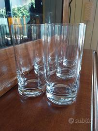 6 bicchieri in cristallo