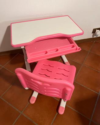 Tavolo e sedia bimba
