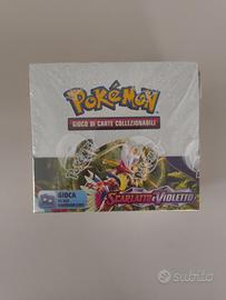  box Pokemon scarlatto e violetto sigillato itali