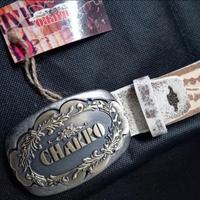 Cintura El Charro in vera pelle con fibbia