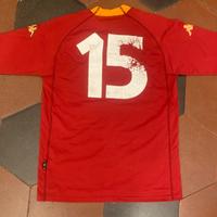 MAGLIA AS ROMA MATCH WORN ZEBINA n.15 AMICHEVOLE