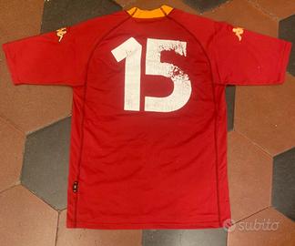 MAGLIA AS ROMA MATCH WORN ZEBINA n.15 AMICHEVOLE