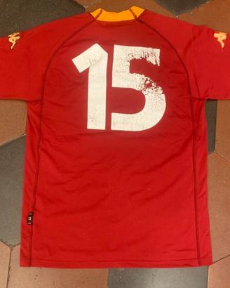 MAGLIA AS ROMA MATCH WORN ZEBINA n.15 AMICHEVOLE