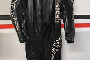 tuta pelle Dainese moto 