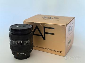 NIKON  Ottica Zoom  AF 24-50 mm  F3.3-4.5