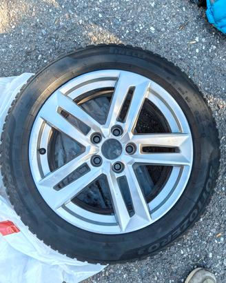 cerchi audi A4 con gomme invernali