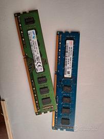 Moduli di memoria SDRAM DDR3 da 4 GB, 1600