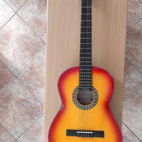 Chitarra con fodera 