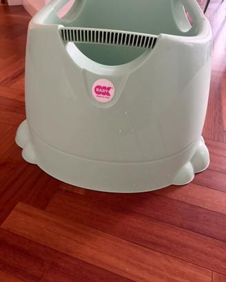 Vaschetta da bagno Oplà verde 12-36 mesi OK BABY