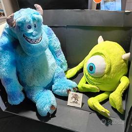 Set 2 peluche Disney Pixar Monster e co. personagg