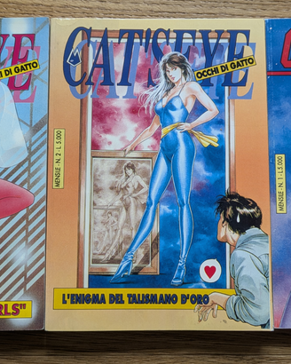 fumetti Cat's Eye e City Hunter