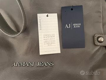 ARMANI Borsa Vera Pelle. Borsa a spalla - nuova
