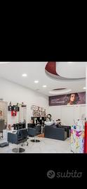 Negozio parucchiere arredato mirafiori sud