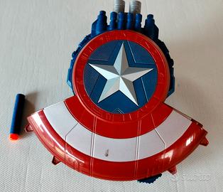 Scudo Captain America Lanciatore Nerf