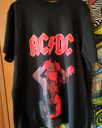 T-shirt AC / DC Rock Band Taglia M