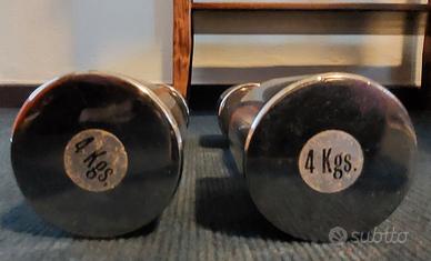 Manubri cromati Salter 4 kg