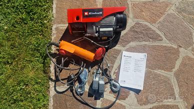 argano vericello portata  250 kg  einhell 