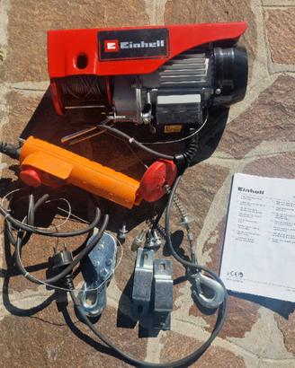 argano vericello portata  250 kg  einhell 