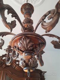 lampadario in stile 6 luci