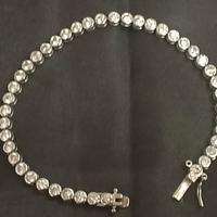 Bracciale tennis argento 925